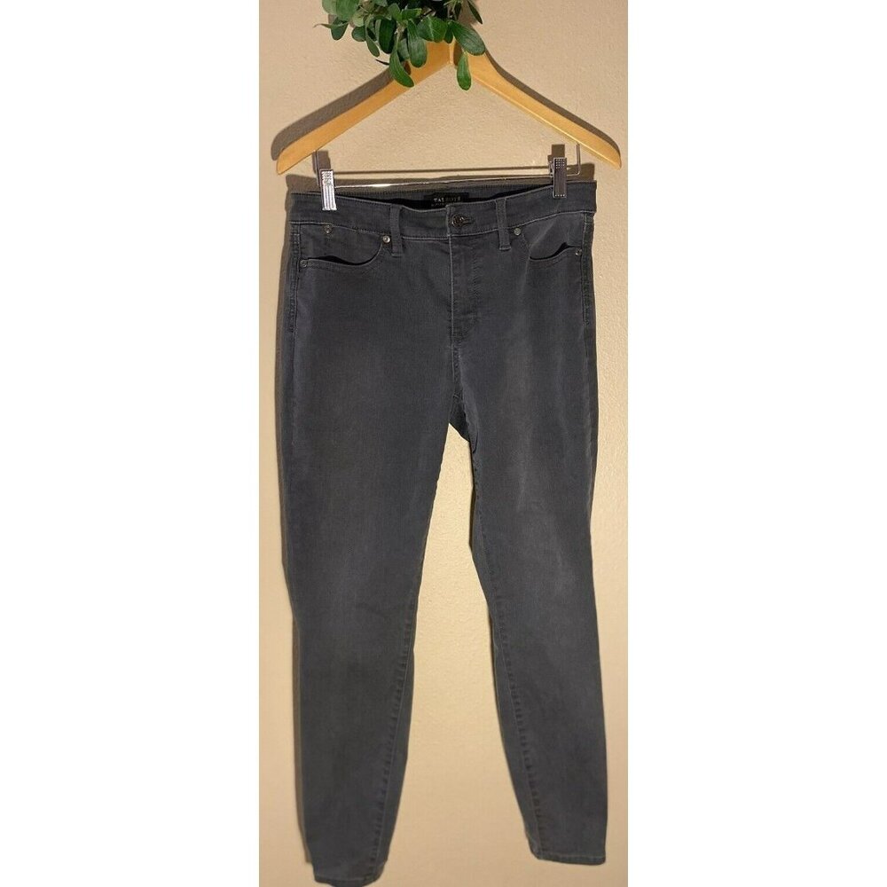 COPY - Talbots Denim Jegging Jeans Size 6 x 28" Inseam Black Faded Stretch